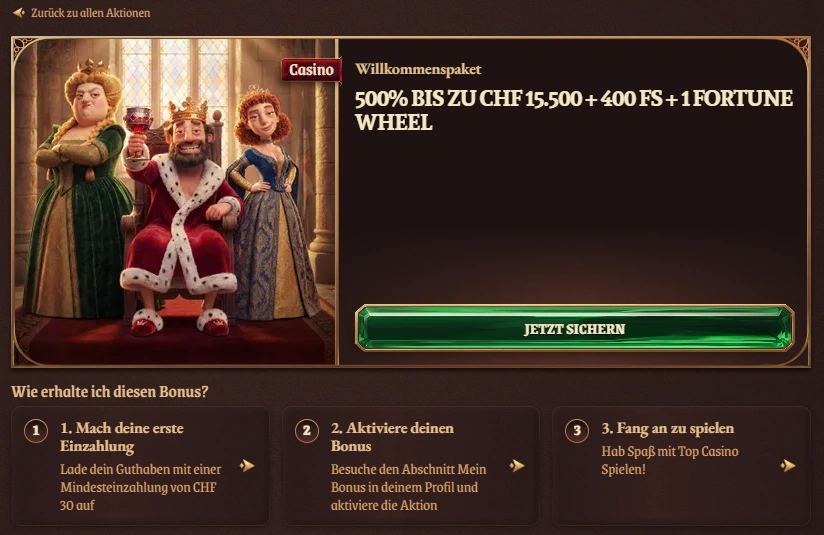 Willkommensbonus im CrazyTower Casino